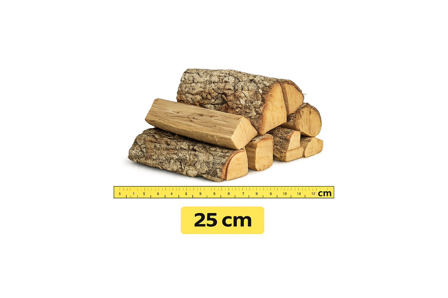Bois 25 cm