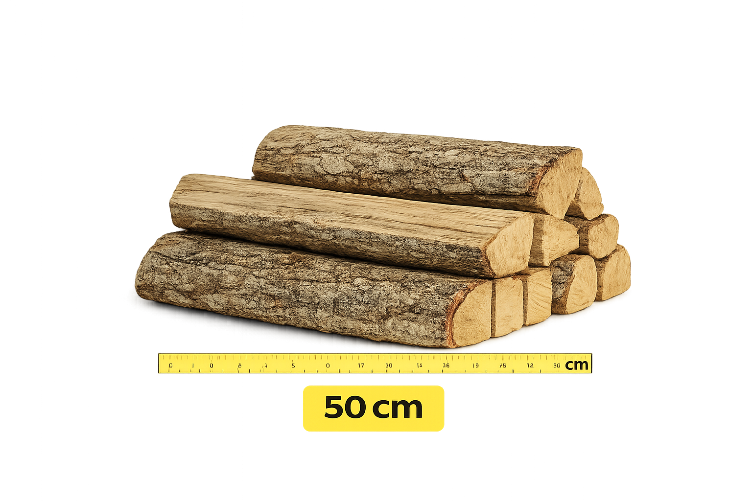 Bois 50 cm