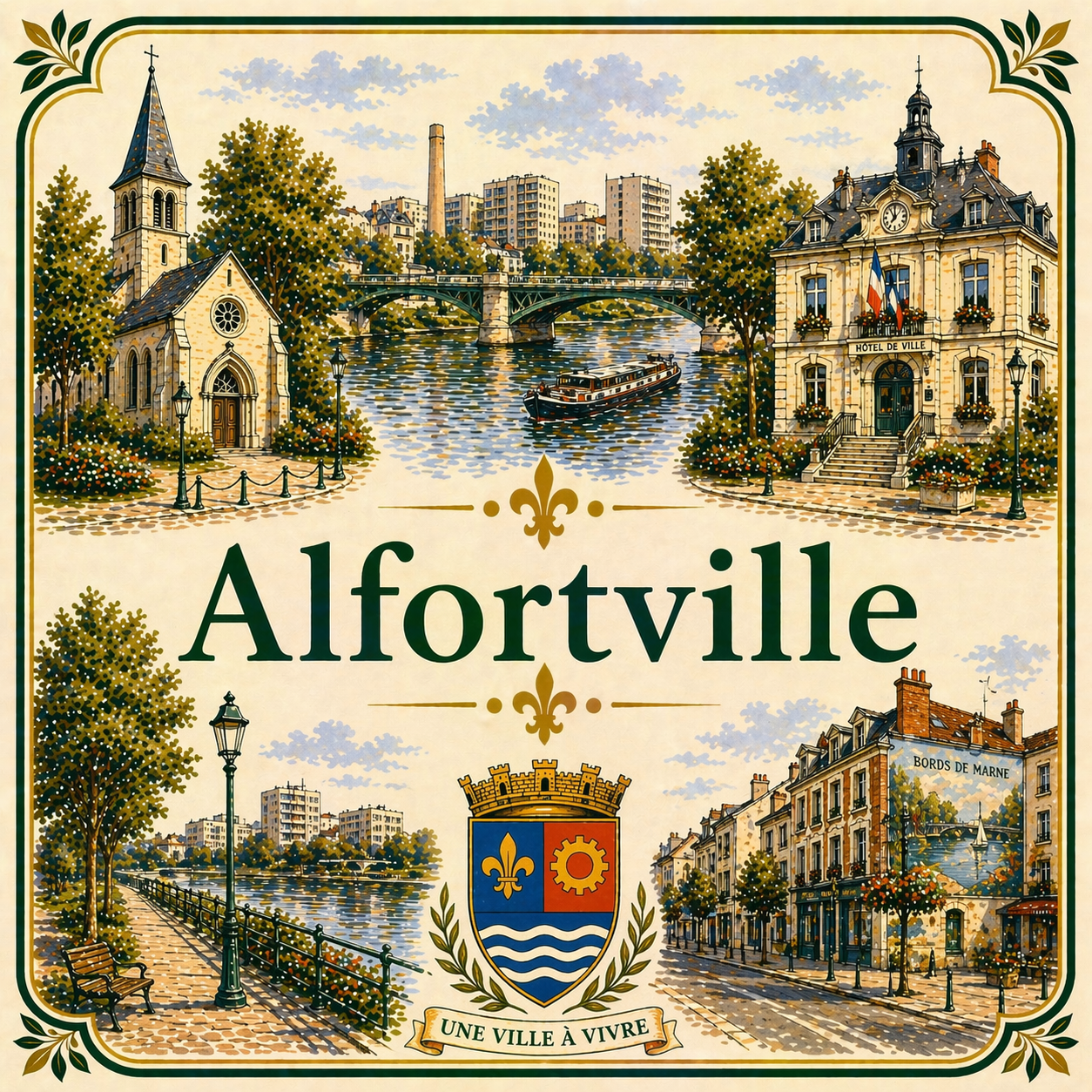 Livraison bois de chauffage à Alfortville (Val-de-Marne)