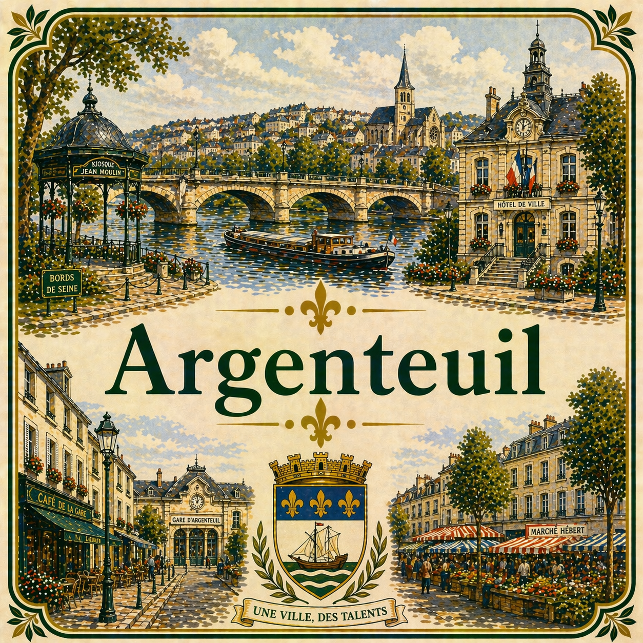Livraison bois de chauffage à Argenteuil (Val-d’Oise)