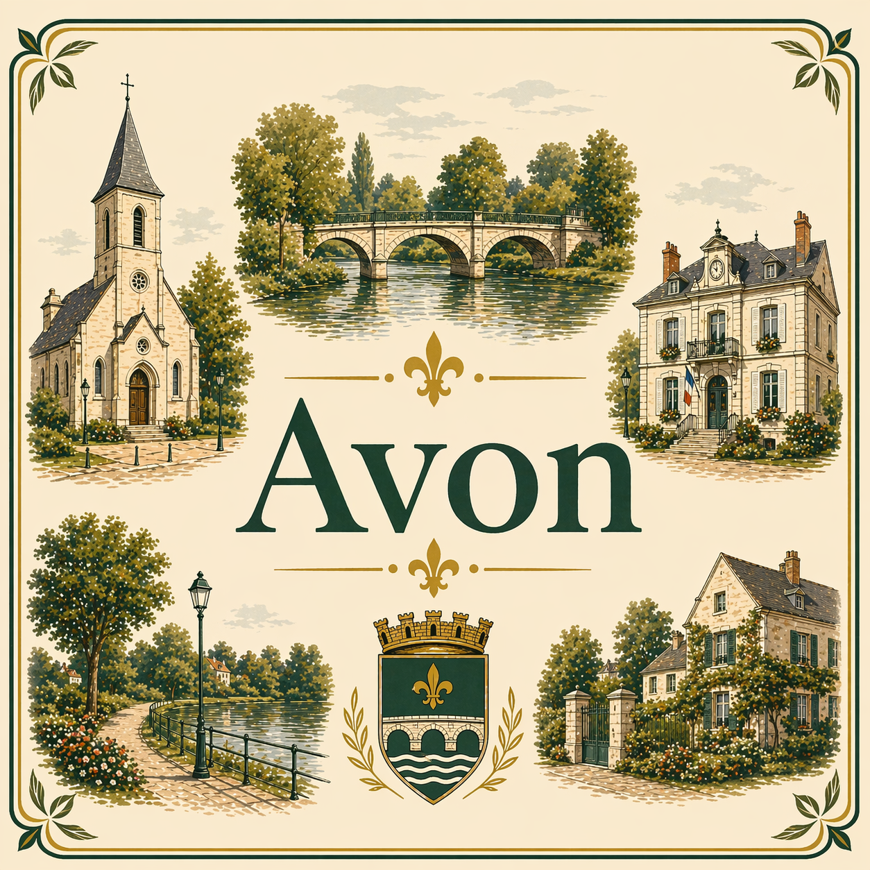 Livraison bois de chauffage à Avon (Seine-et-Marne)