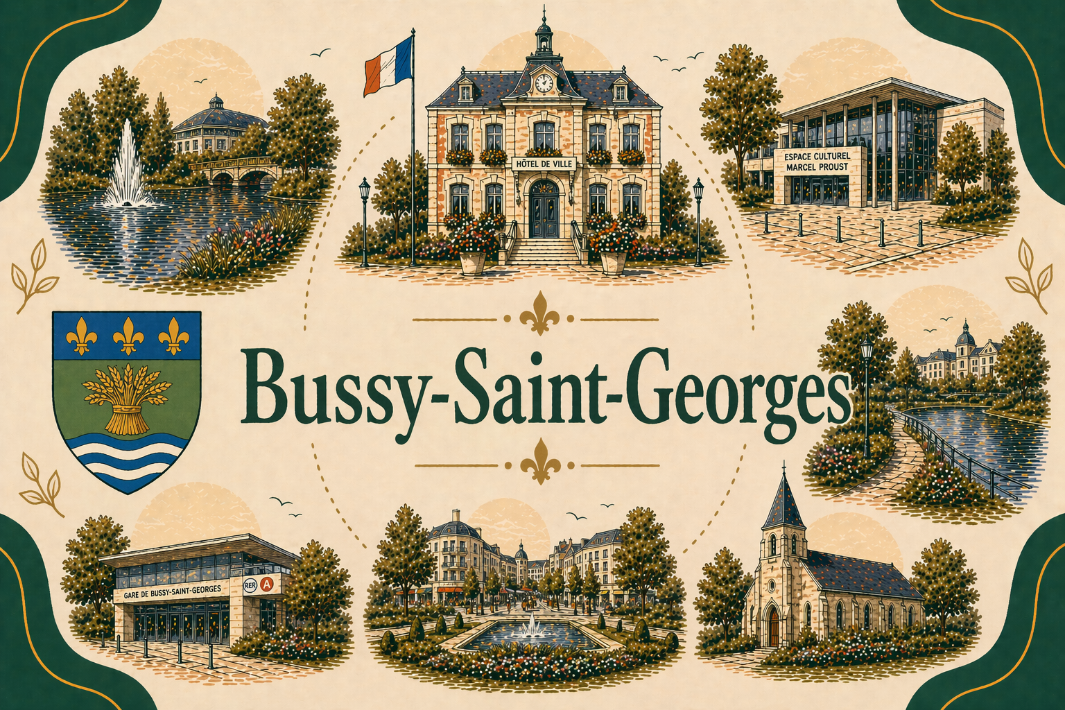 Livraison bois de chauffage à Bussy-Saint-Georges (Seine-et-Marne)