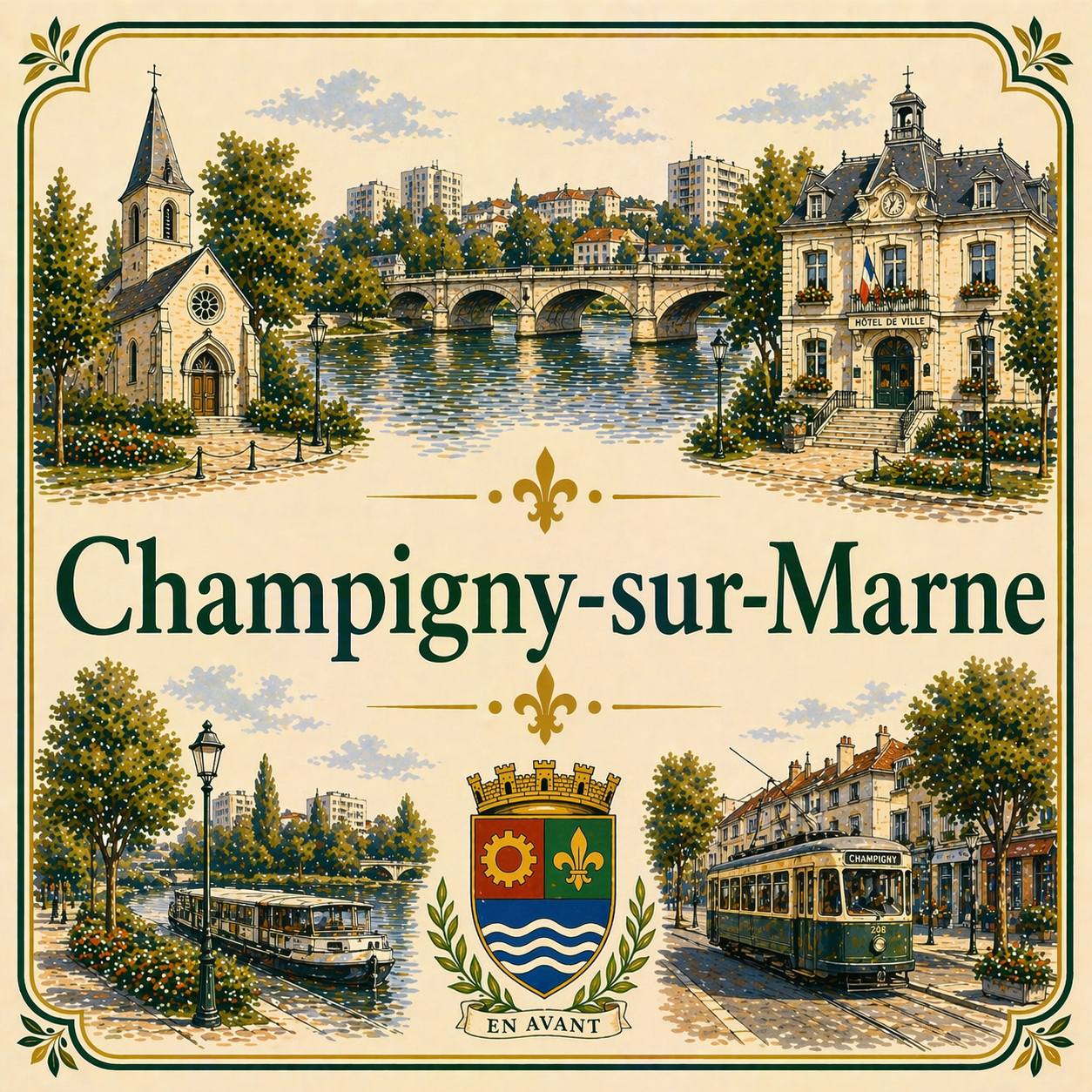 Livraison bois de chauffage à Champigny-sur-Marne (Val-de-Marne)