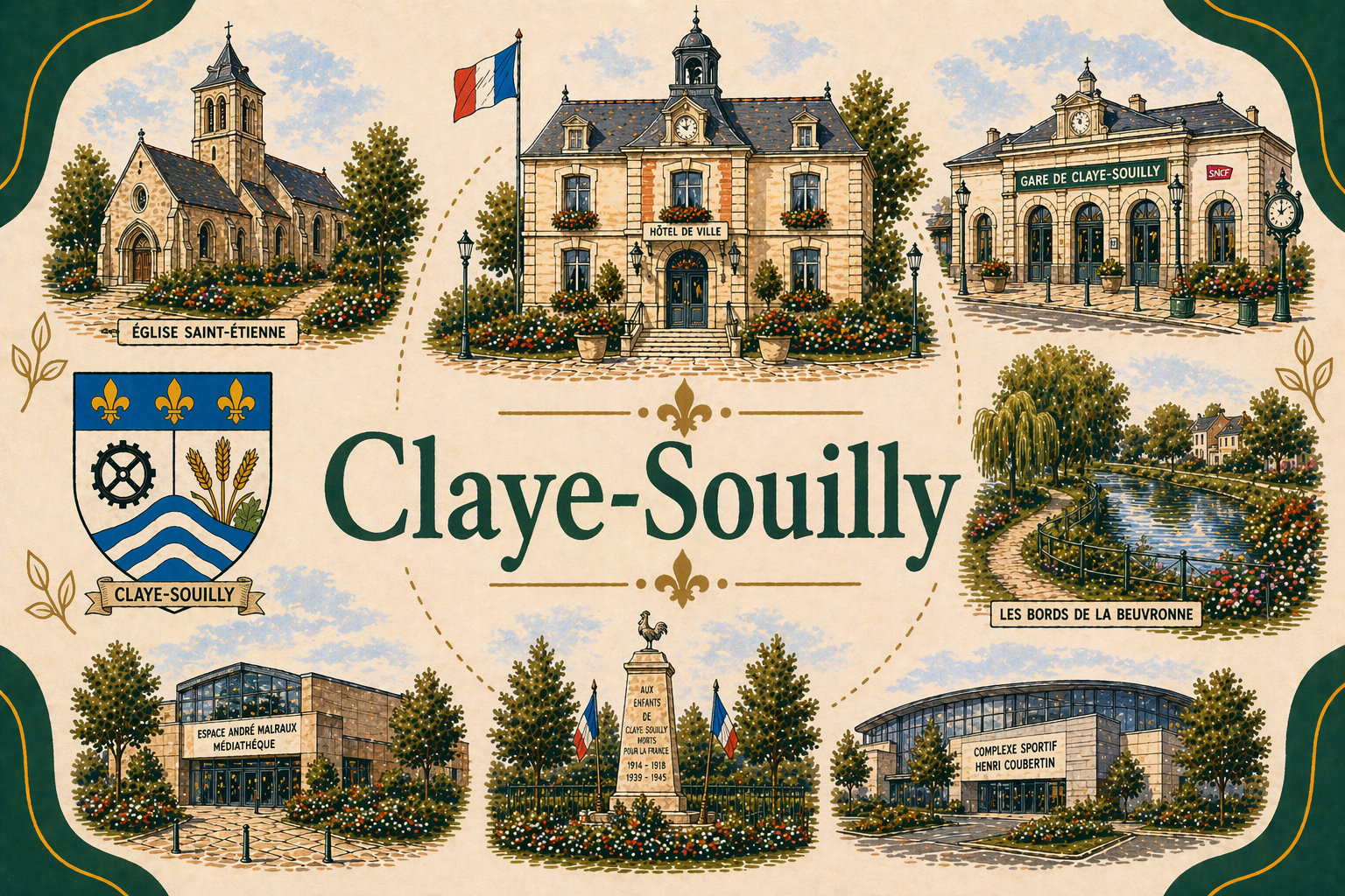 Livraison bois de chauffage à Claye-Souilly (Seine-et-Marne)