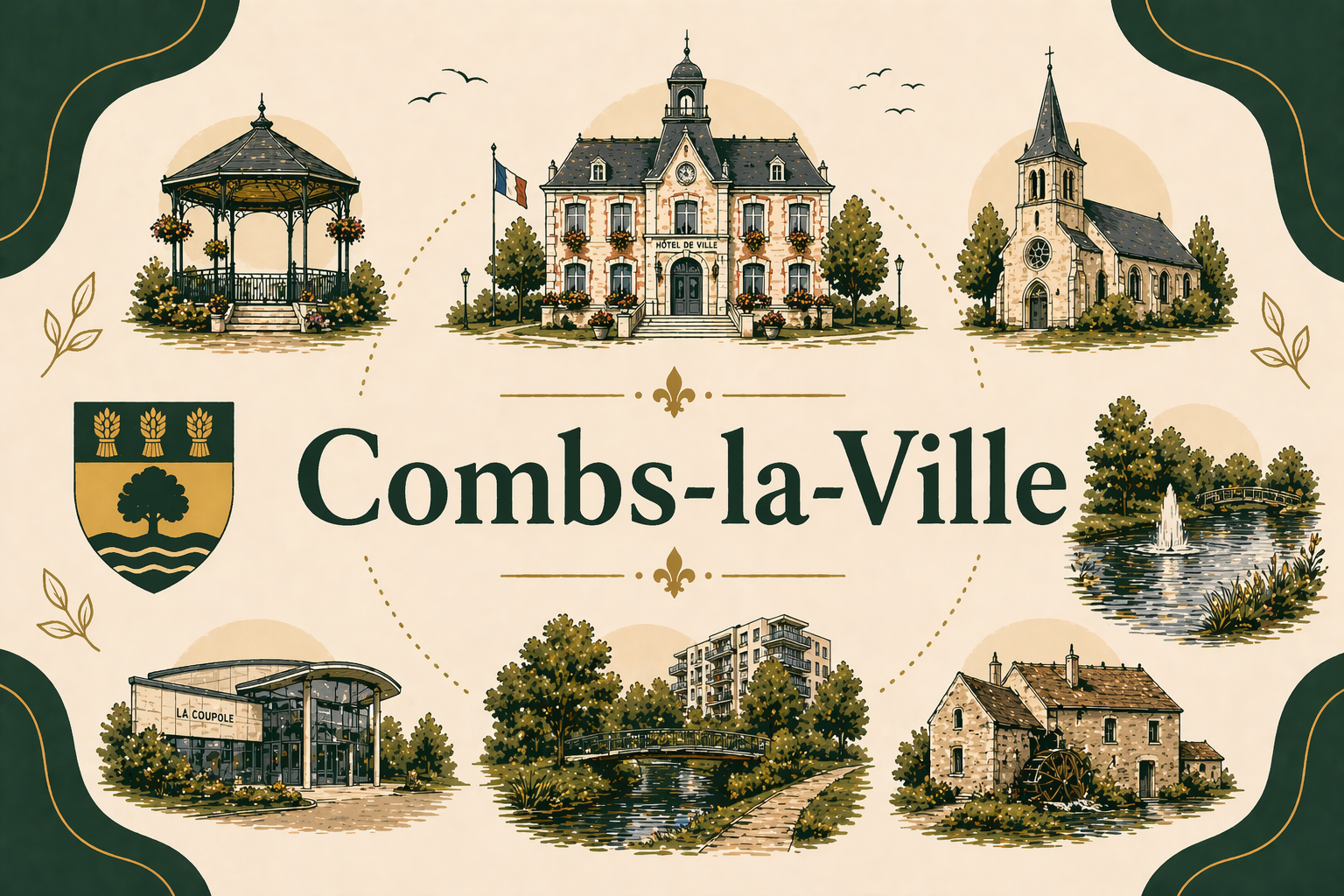 Livraison bois de chauffage à Combs-la-Ville (Seine-et-Marne)