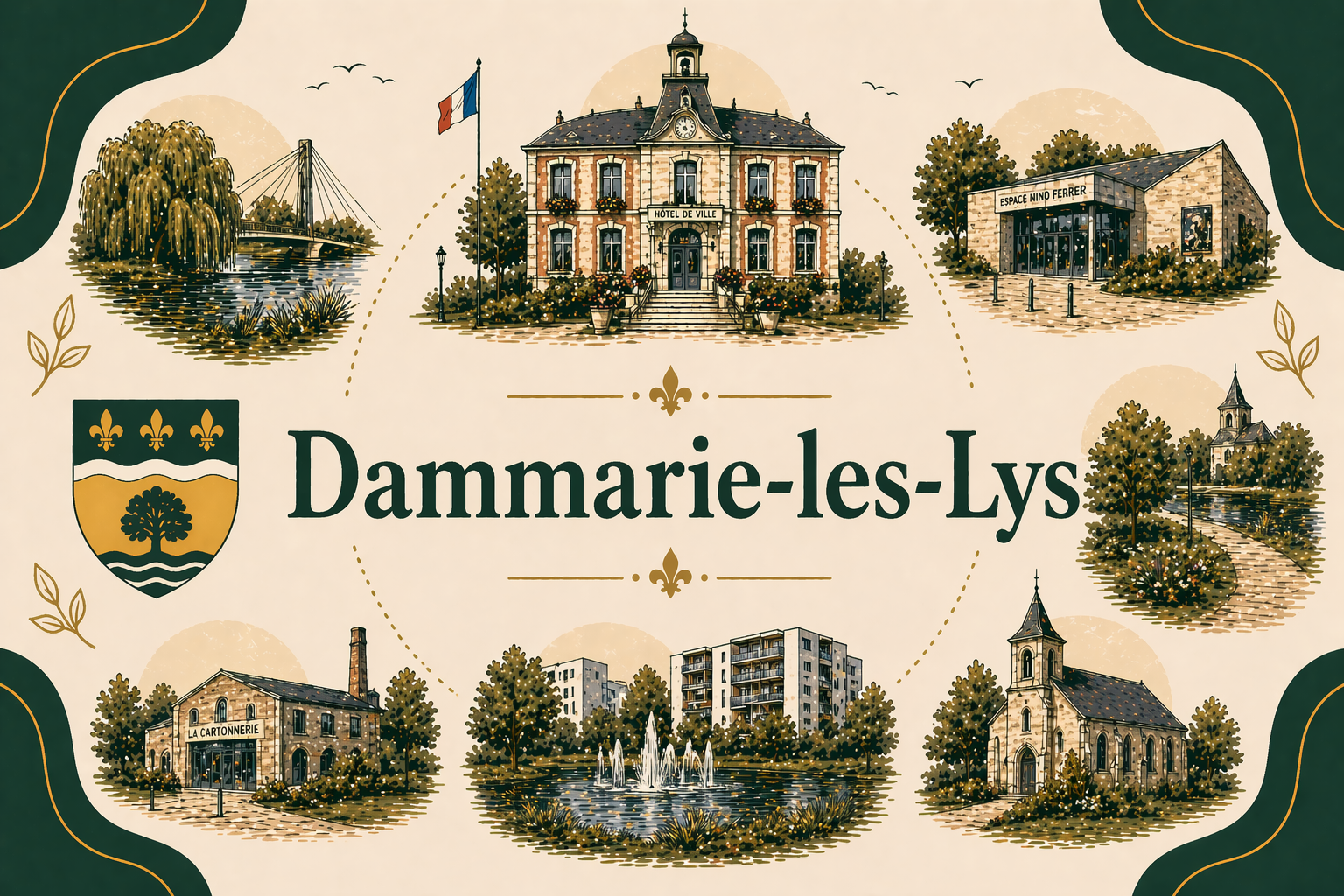 Livraison bois de chauffage à Dammarie-les-Lys (Seine-et-Marne)