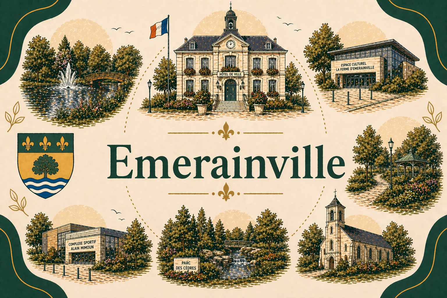Livraison bois de chauffage à Emerainville (Seine-et-Marne)