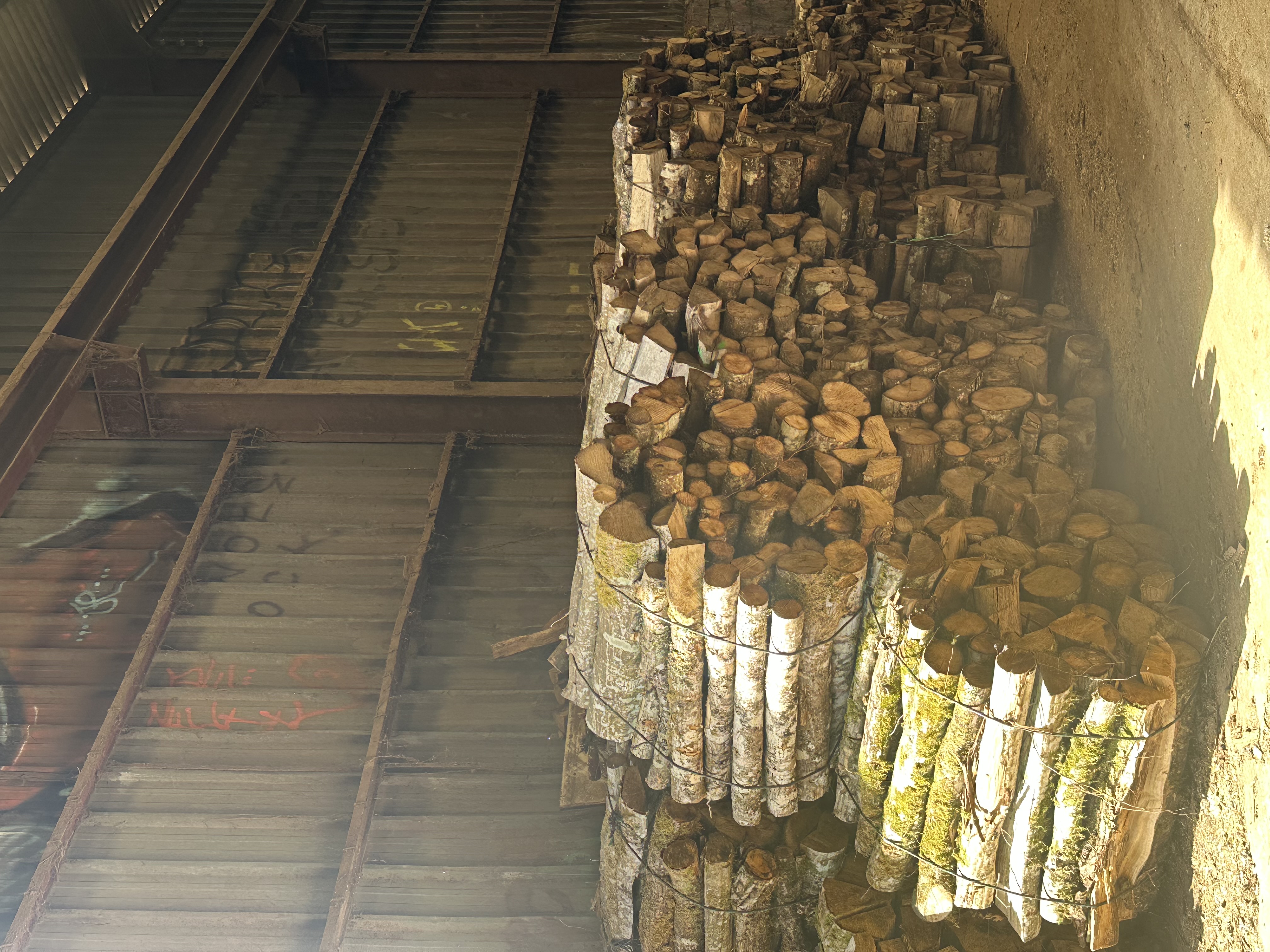 Bois de chauffage sec — préparation livraison Île-de-France