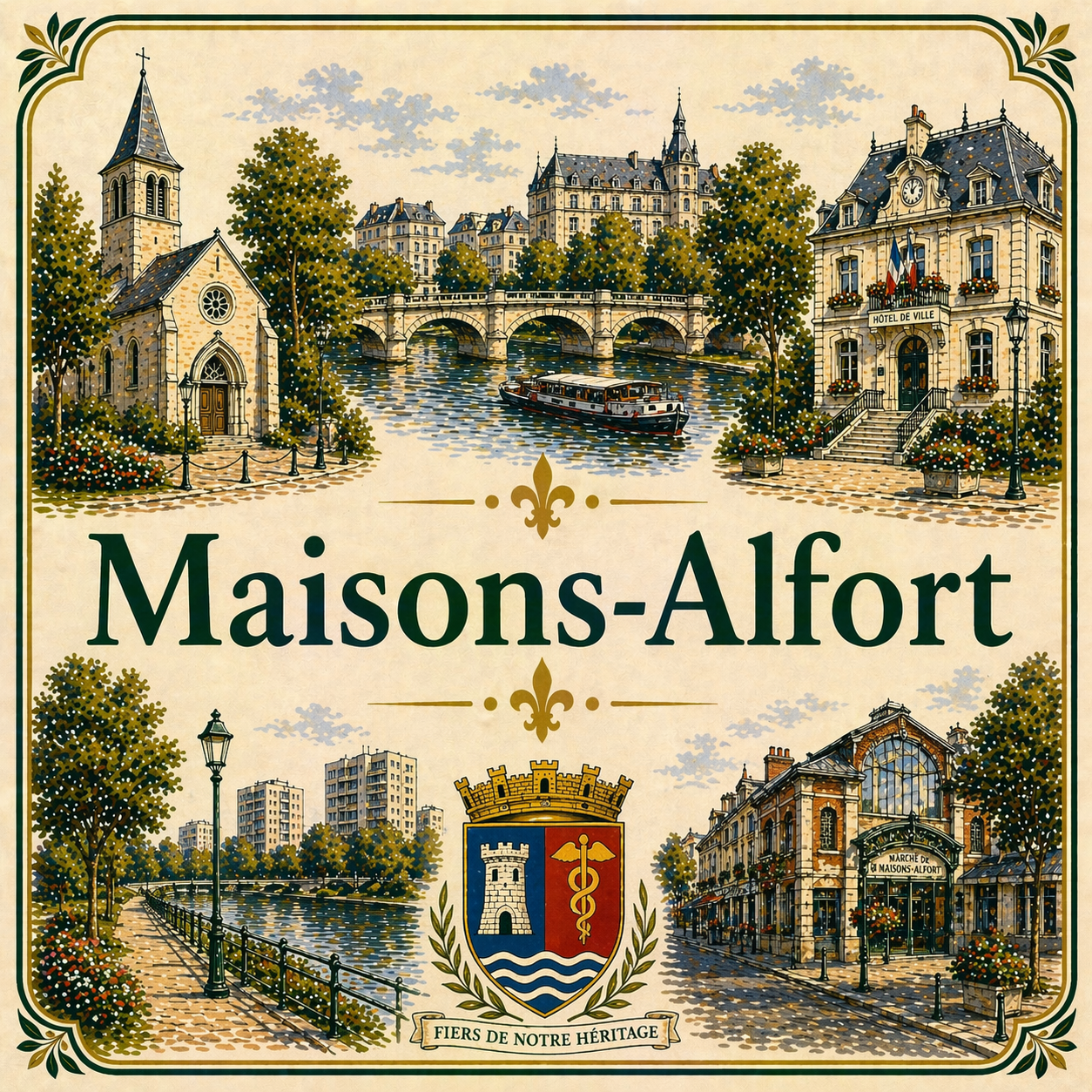 Livraison bois de chauffage à Maisons-Alfort (Val-de-Marne)