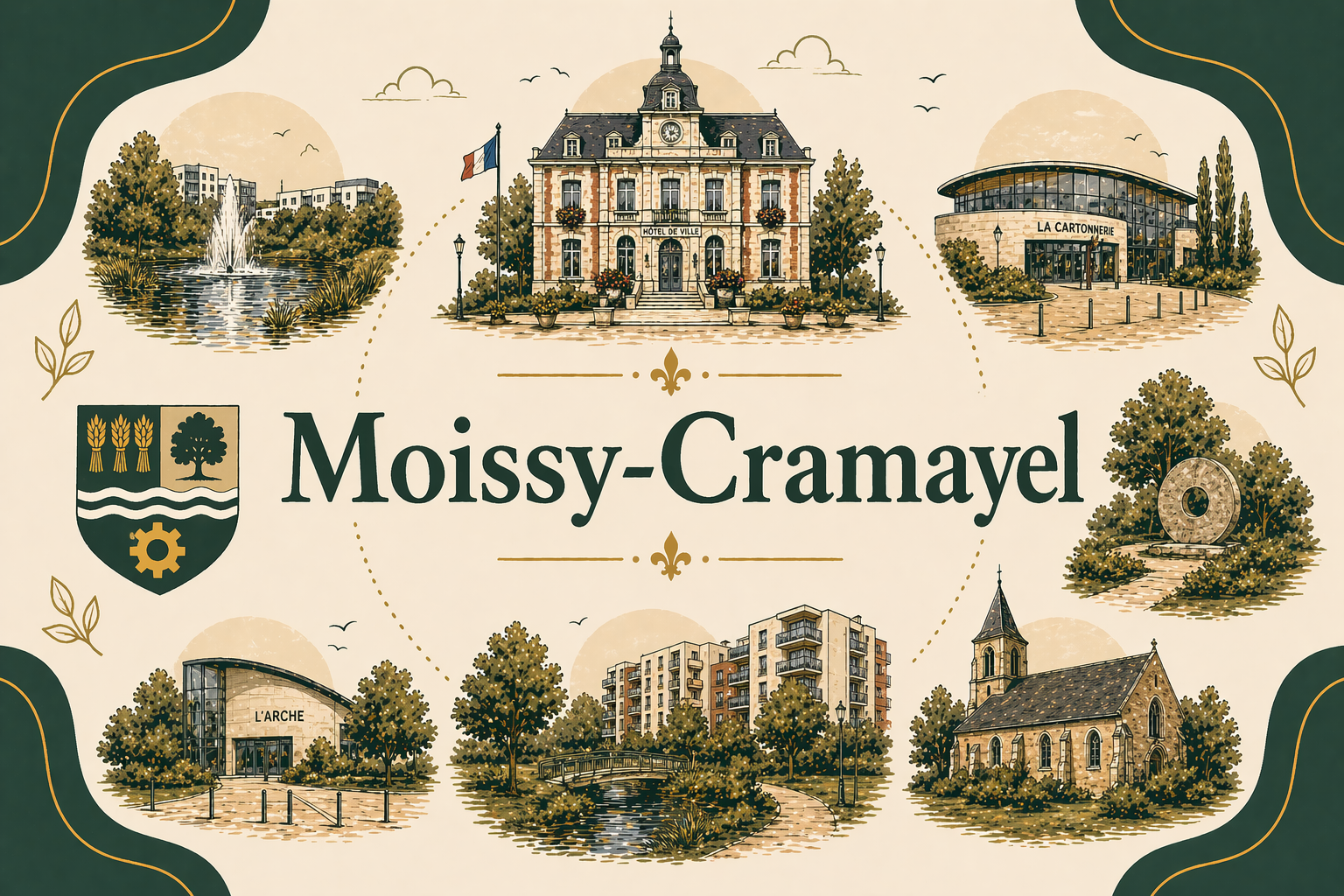 Livraison bois de chauffage à Moissy-Cramayel (Seine-et-Marne)