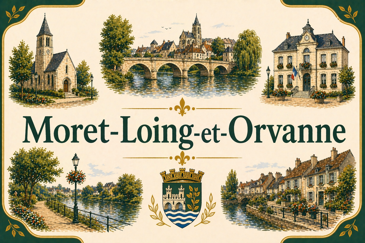 Livraison bois de chauffage à Moret-Loing-et-Orvanne (Seine-et-Marne)