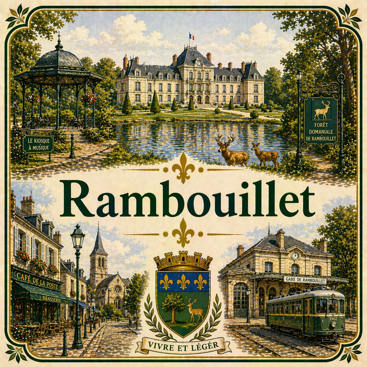 Livraison bois de chauffage à Rambouillet (Yvelines)