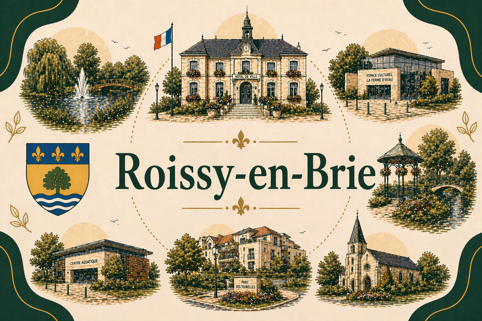 Livraison bois de chauffage à Roissy-en-Brie (Seine-et-Marne)
