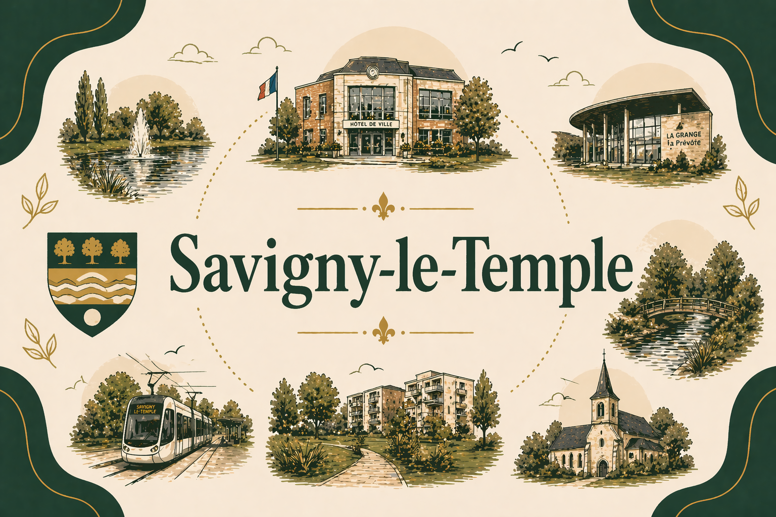 Livraison bois de chauffage à Savigny-le-Temple (Seine-et-Marne)