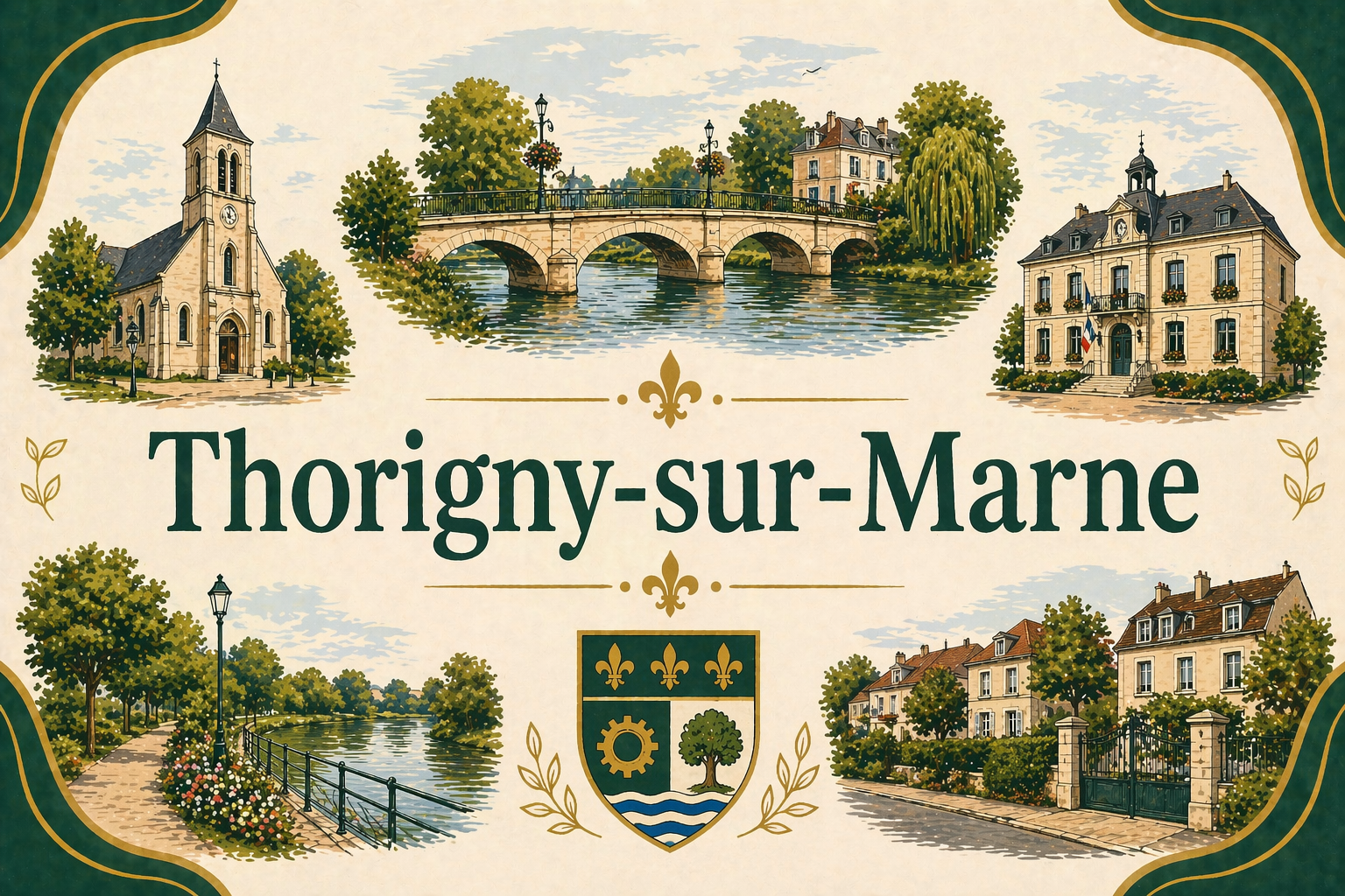 Livraison bois de chauffage à Thorigny-sur-Marne (Seine-et-Marne)