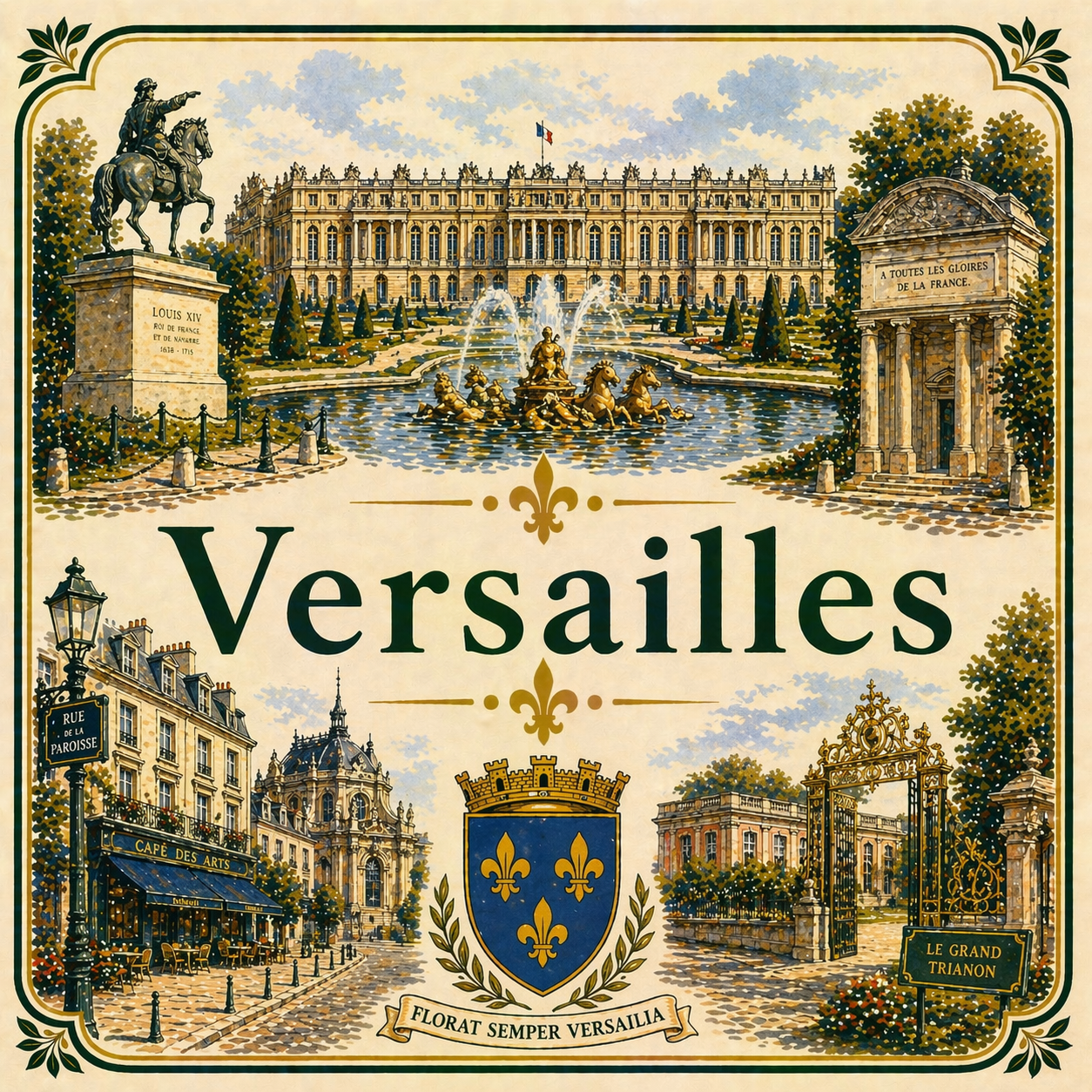 Livraison bois de chauffage à Versailles (Yvelines)
