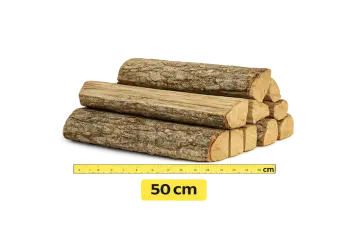 Bûches 50cm bois de chauffage